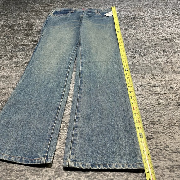 NEW Etnies Jeans Womens 7 (32x32) Blue Low Rise Bootcut Skater Vintage Y2K - Picture 10 of 16